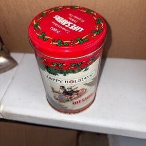 Vintage 1989 Lifesavers Holiday Tin